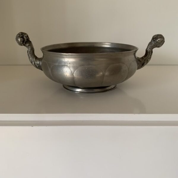 Pewter bowl 18th century Sweden